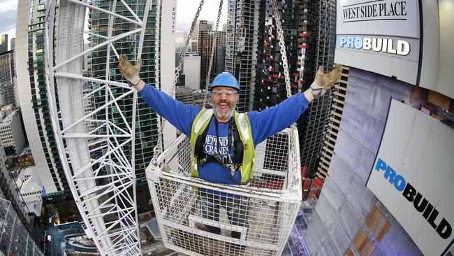 Probuild’s 18 projects span the country, including high-rise towers for big name developers and infrastructure such as roads. Picture: David Caird