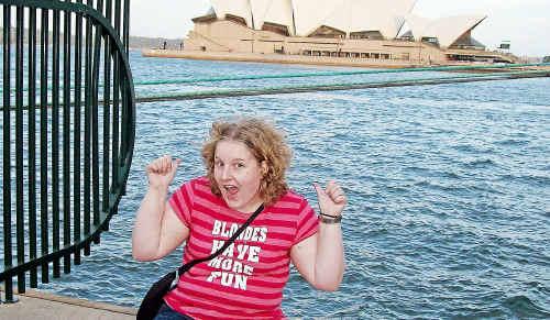 Jessica Pera always dreamed of travelling around Australia. Picture: Contributed