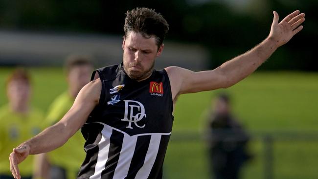 Darley’s Shane Page and his teammates celebrated their first win at home. Picture: Andy Brownbill