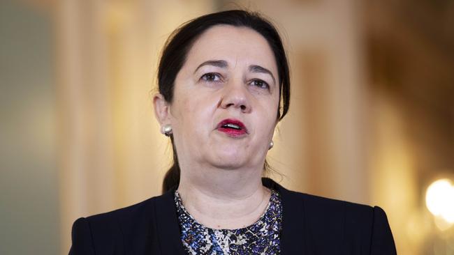 Premier Annastacia Palaszczuk promised to freeze public servants’ wages at the outset of the pandemic. Picture: NCA NewsWire/Attila Csaszar