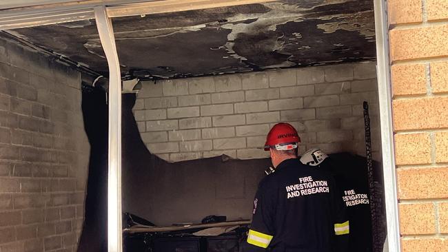 Investigations continue into the fire. Picture: Fire and Rescue NSW