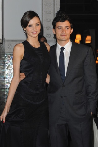 Miranda kerr orlando bloom wedding clearance dress