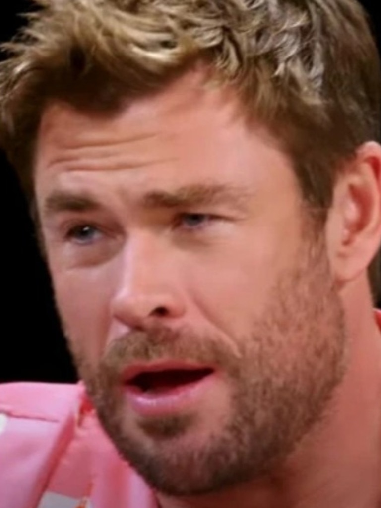 Chris Hemsworth's Hot Ones was hilarious …