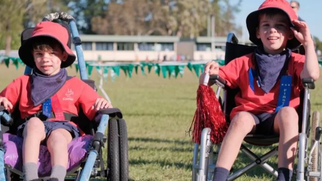 Ezrah and Eli Margot from Coolum Beach. Picture: Contributed