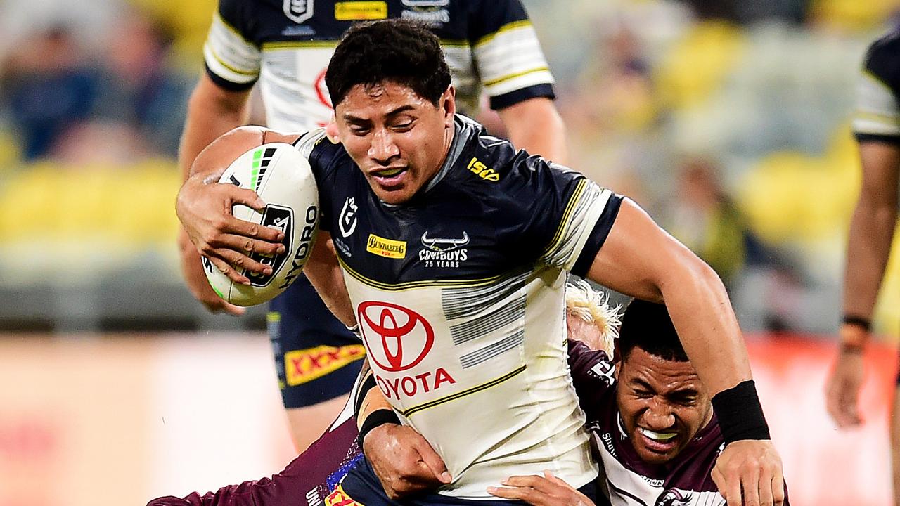 Cowboys wreaking ball Jason Taumalolo is the highest-paid forward in the NRL. Picture: Alix Sweeney