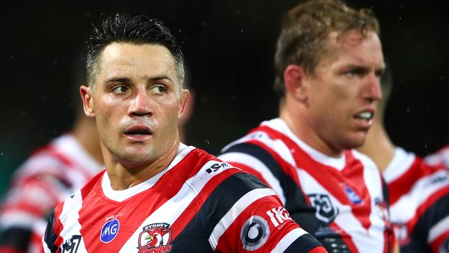 Cooper Cronk sat out for the Roosters. 