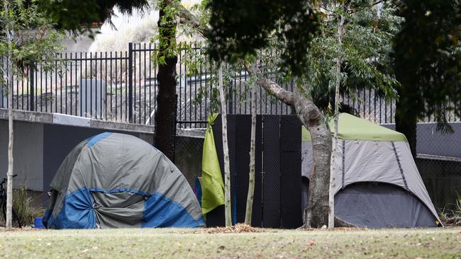 Homelessness is becoming more of a reality for many Aussies. Picture: NCA NewsWire/Tertius Pickard