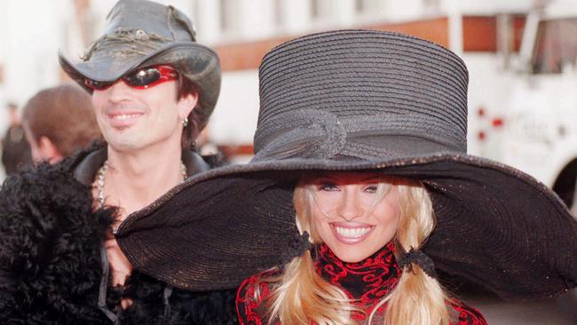 Pamela Anderson and Tommy Lee’s sex tape went viral Picture: Chris Pizzello/AP