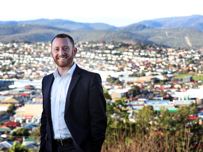 Real estate agent John McGregor. Picture: LUKE BOWDEN