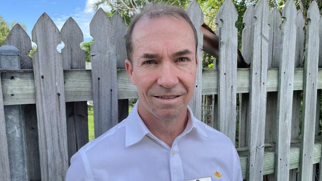 Queensland Country Bank chief executive Aaron Newman. Picture: Leighton Smith.