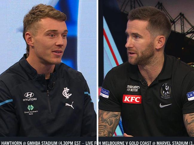 Patrick Cripps and Jeremy Howe lament the AFL's new holding-the-ball interpretation.