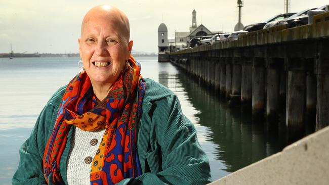 Lara's Kym Walker has terminal cancer. Picture: Alison Wynd