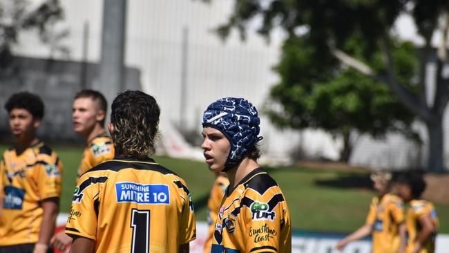 Cyril Connell Challenge game between the Ipswich Jets and Sunshine Coast Falcons. Saturday March 18, 2023. Picture, Nick Tucker.