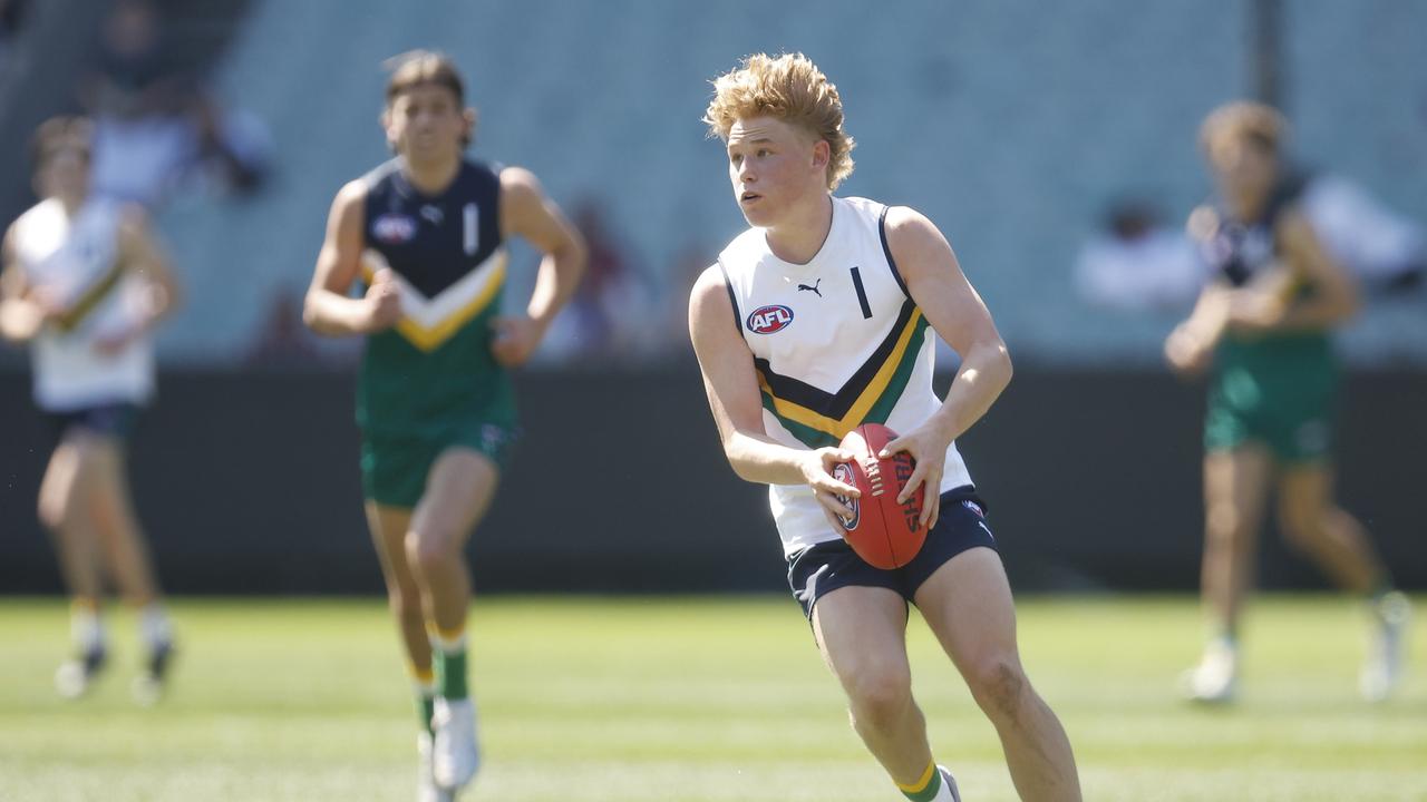 AFL Draft 2024 Under 17 Futures game: Ben and Lucas Camporeale