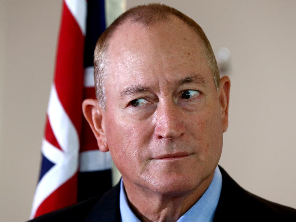 Queensland Senator Fraser Anning. Picture: David Clark