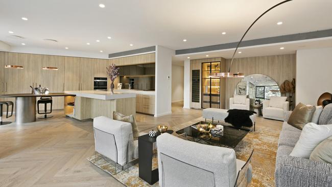 Apartment 203 at 58-60 Newcastle Street, in Sydney's Rose Bay which has lights that turn on to the wave of a hand.