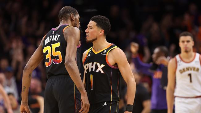 Durant and Booker couldn’t be stopped. (Photo by Christian Petersen/Getty Images)