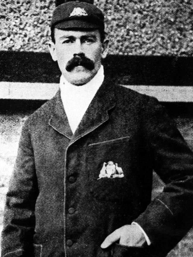 Prince Alfred old scholar and Australian Test captain Joe Darling, pictured in 1905.