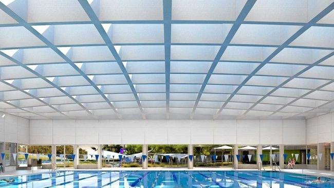 Artist’s impression of the 25m pool.