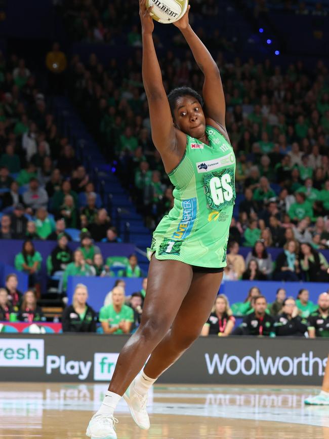 Jhaniele Fowler of the Fever is widely regarded as the best shooter in the world. Photos: Getty Images