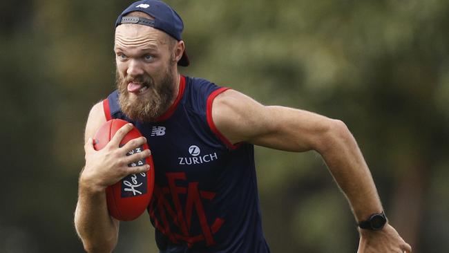 It was a tough week for Max Gawn. Picture: AAP Images 