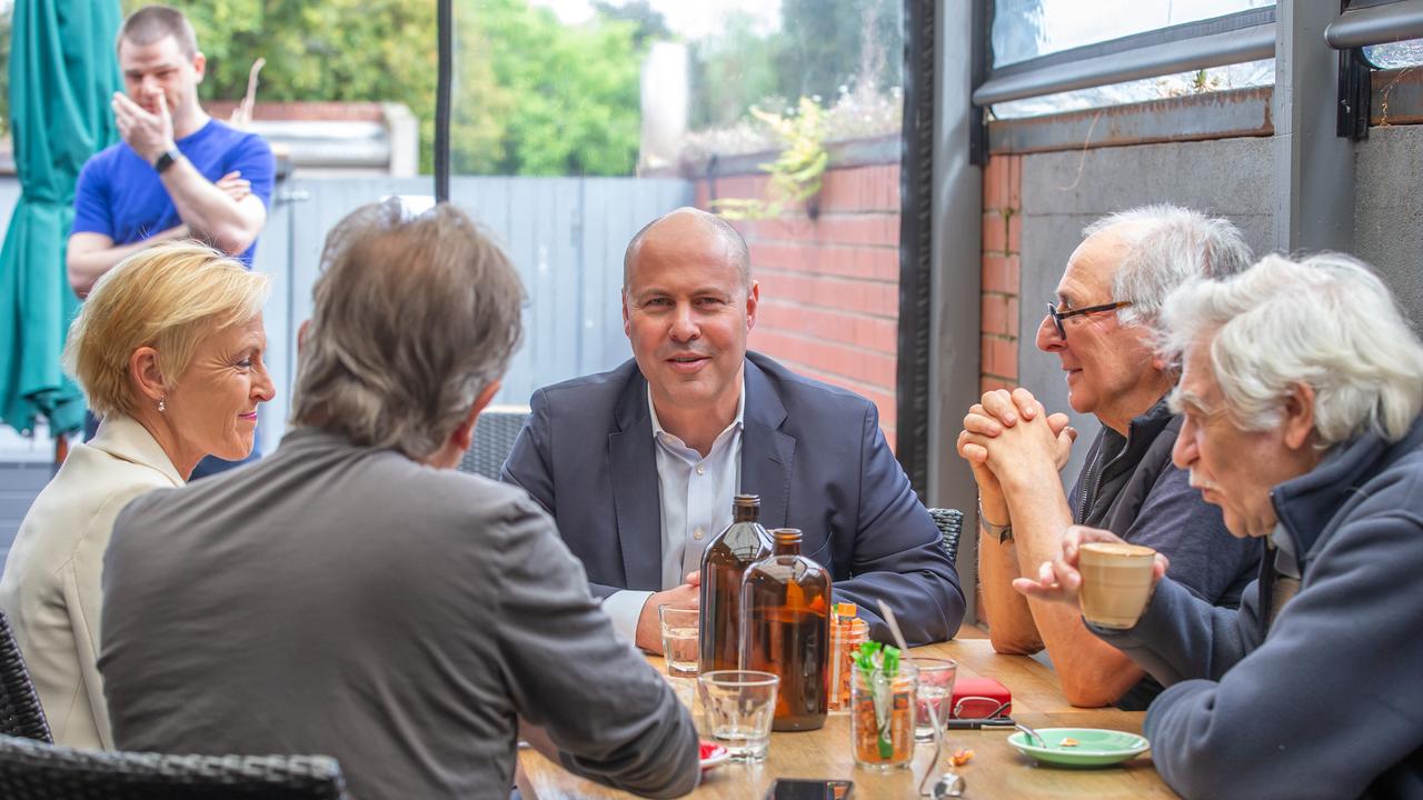 Treasurer Josh Frydenberg has announced an extension of the small-and medium-sized business loan ahead of the mid-year budget review. Picture: NCA NewsWire/Sarah Matray