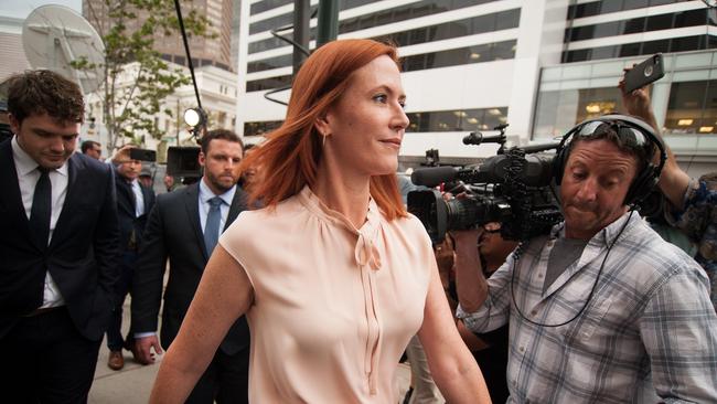 Tree Paine, Taylor Swift's publicist, leaves the courthouse following the verdict in the civil case of Taylor Swift vs. David Mueller at the Alfred A. Arraj Courthouse on August 14, 2017 in Denver, Colorado. Picture: Theo Stroomer/Getty Images