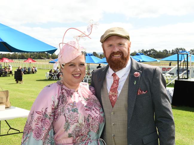 Bairnsdale Cup 2025. Jess Odgers and Glenn Odgers. Picture: David Smith