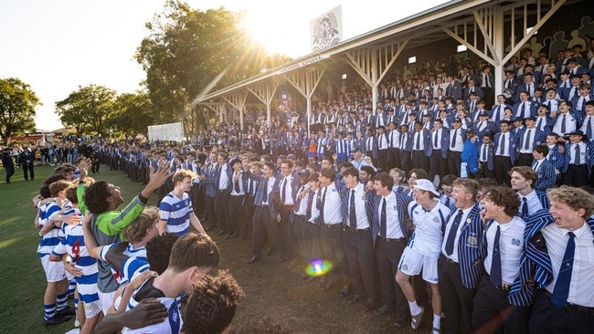 Nudgee College will look the become back-to-back premiers.