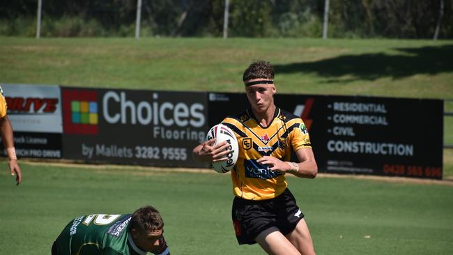Cyril Connell Challenge game between the Ipswich Jets and Sunshine Coast Falcons. Saturday March 18, 2023. Picture, Nick Tucker.