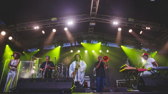 Golden Plains 2018 - Kamasi Washington. Blow man blow.