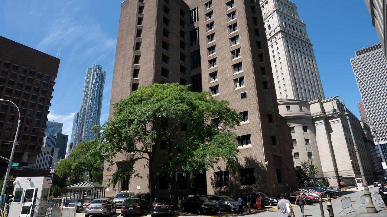 Epstein was being held at the Metropolitan Correctional Centre at the time of his death. Picture: Don Emmert/AFP