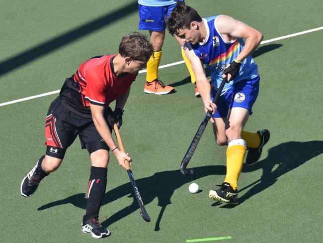 Division 2, Rockhampton versus Toowoomba at the Hockey Queensland under-18 menâ€™s state championships in Rockhampton from April 25 to 28, 2024.