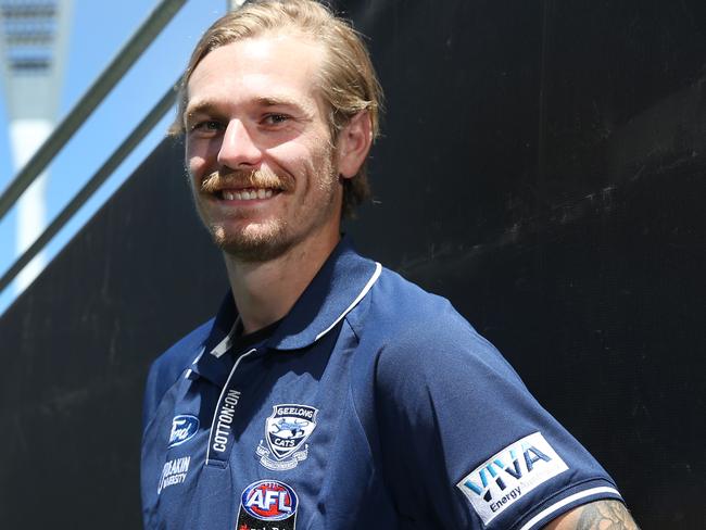 Geelong Cats player Tom Stewart will assistant coach the AFLW team.  Picture: Peter Ristevski