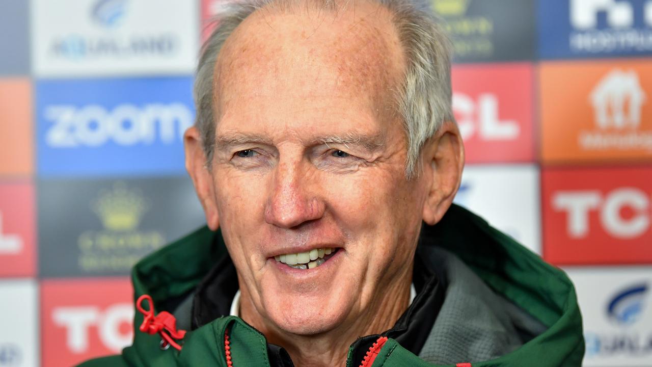 Master coach Wayne Bennett is timing the Rabbitohs’ run to perfection.