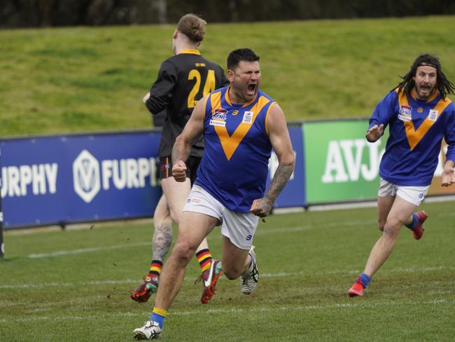 Marc Holt gets Cranbourne going. Picture: Valeriu Campan