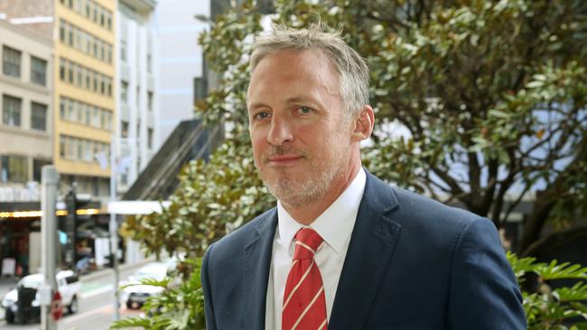 Titus Day is standing trial in the NSW District Court. Picture: NewsWire/John Appleyard.