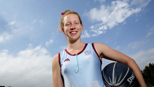 Blacktown City netballer Monique Clifton has been selected in the NSW squad for the 2018 under-17 National Netball Championships. Picture: Peter Kelly