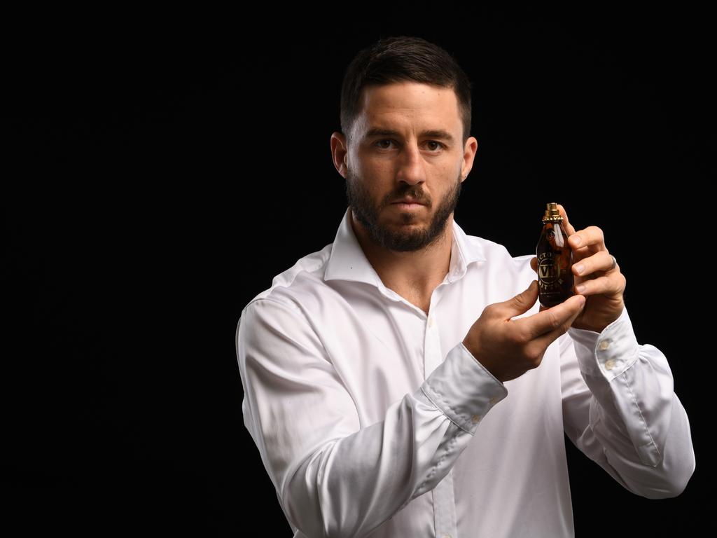 St George-Illawarra’s Ben Hunt says the scent would make a great gift idea. Picture: Grant Trouville