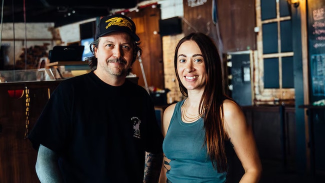 Nathan Trad and Tyla Dombroski, the co-founders of Crowbar. Photo: The Crowbar.