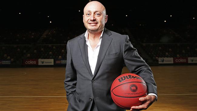 NBL owner and executive chairman Larry Kestelman says the hunt is well underway for Tasmania’s inaugural chief executive. Picture: Zak Simmonds