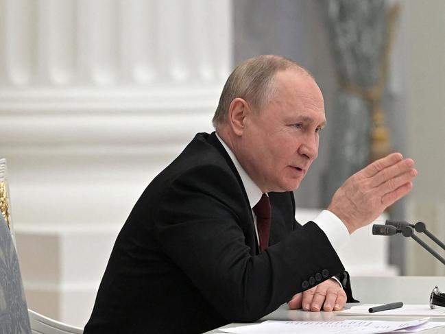 Russian President Vladimir Putin. Picture: AFP