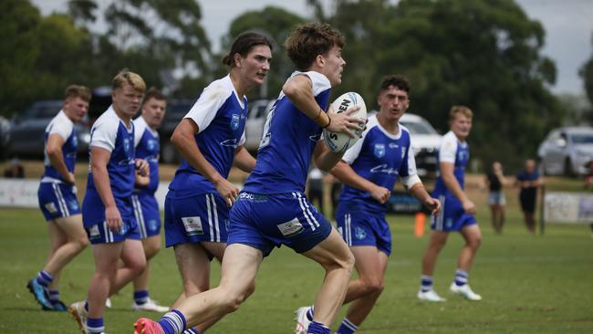 Samuel Petch scored a try for the Bulldogs. Picture: Warren Gannon Photography