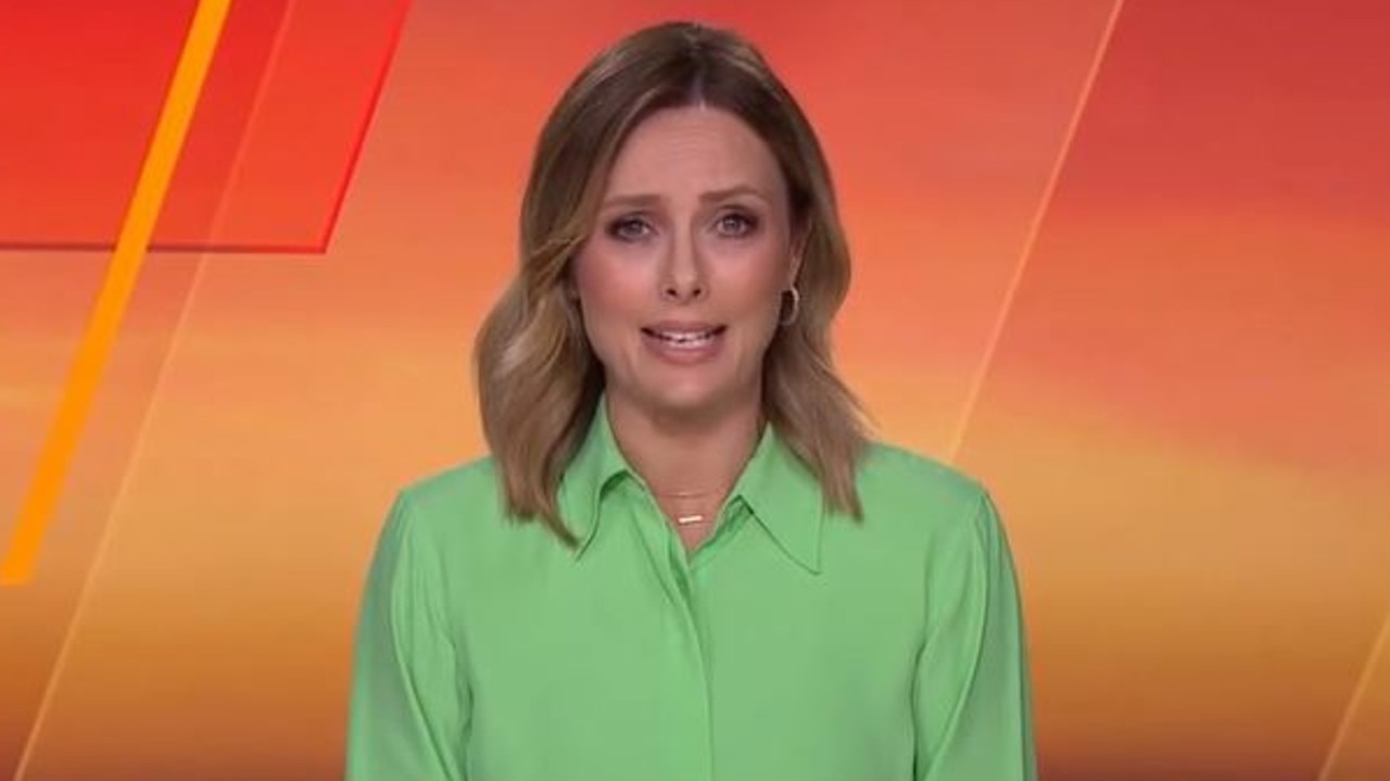 Channel 9 received some ‘salty’ feedback after host Ally Langdon claimed you need a need a degree to operate a TV remote. Picture: Channel 9
