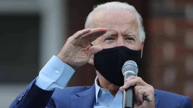 Democratic presidential nominee Joe Biden has attacked the President over the comments. Picture: Chip Somodevilla/Getty Images/AFP