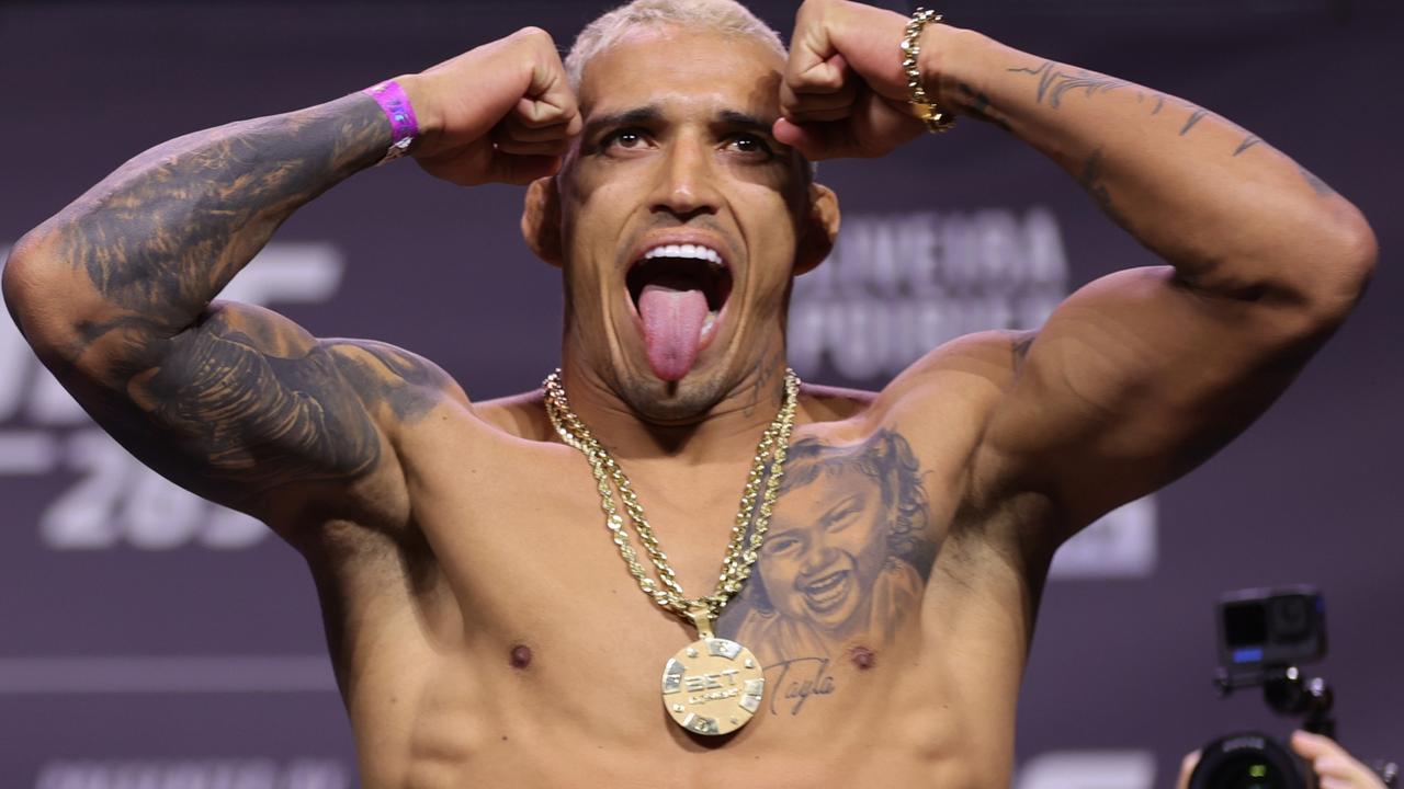 UFC 280 news Charles Oliveira plans punishment for Islam Makhachev and Khabib Nurmagomedov The Courier Mail