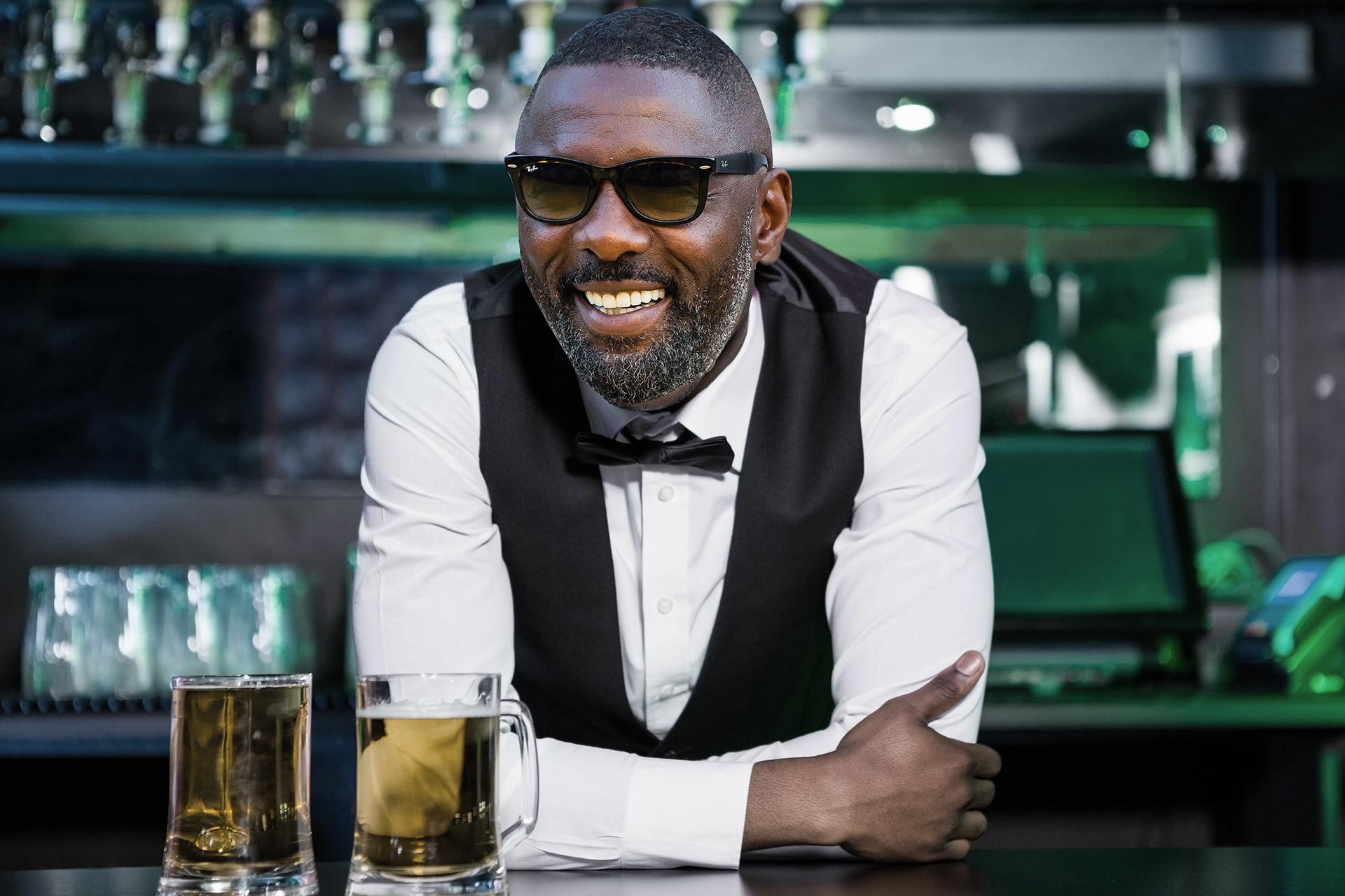 Sexiest Man Alive Idris Elba Opens A Bar In London Complete With Aston Martin Shuttle - GQ Australia
