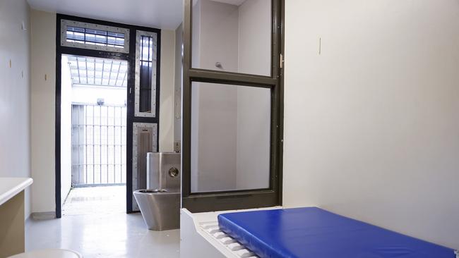 A Supermax cell inside Goulburn Correctional Centre. Picture: Sam Ruttyn