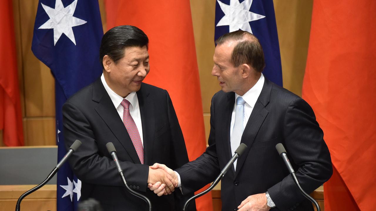 Bob Carr reckons Tony Abbott had it right on China.