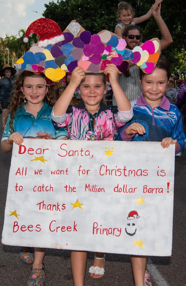 Thousands of Territorians braved the tropical heat for A Very Darwin Christmas Pageant. Picture: Pema Tamang Pakhrin